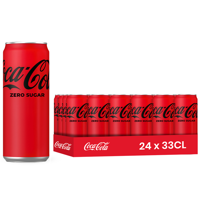 Coca Cola Sans Sucre (EU) Pack 24 x 33CL – Soda Light Sans Sucre