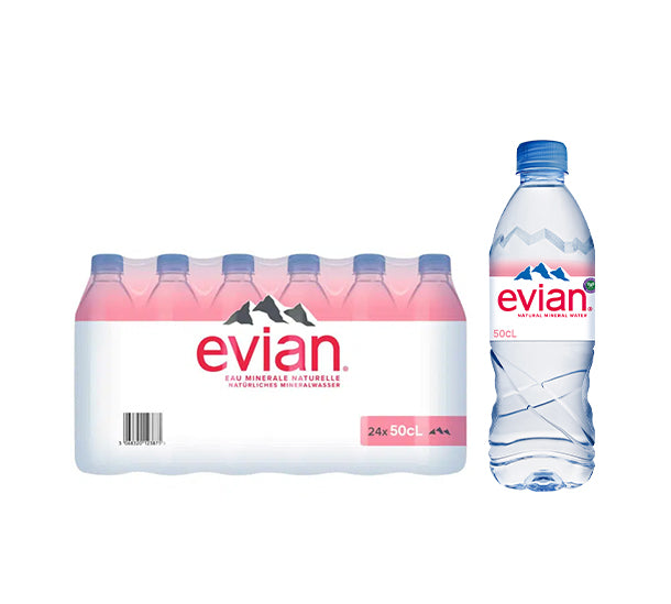 Eau Evian Pack De 24 x 50CL