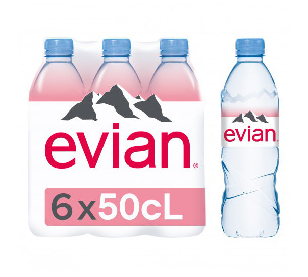 Eau Evian Pack De 6 x 50CL